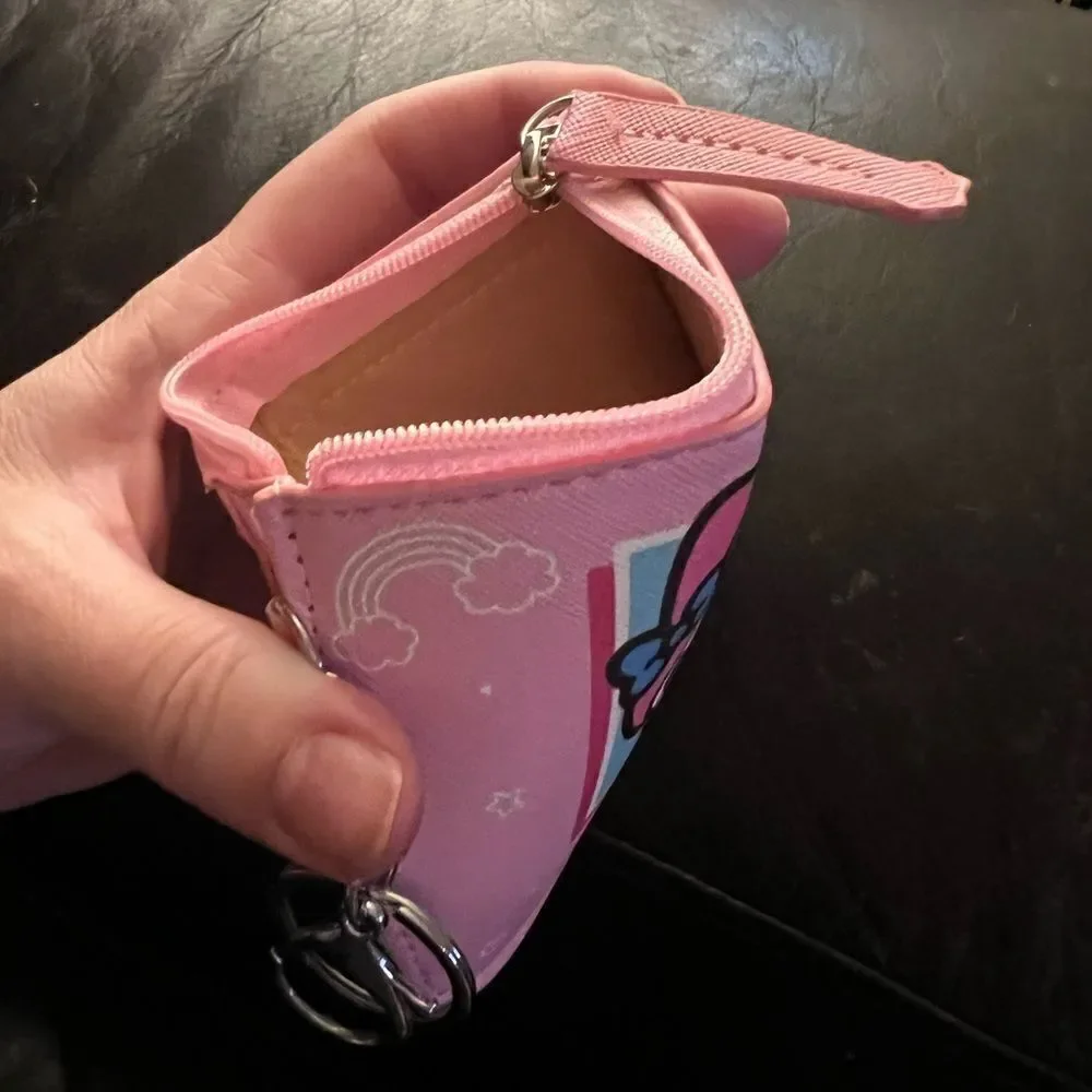 My Melody ID Holder/Key Ring Zip Wallet